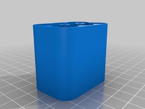 6aa da base de dados recipientes personalizado 3d print model - Mito3D