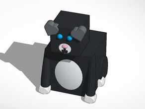3d-block zoo Welpen - Spielzeug Spiel Zubehör 3dblockzoo 3d print model - Mito3D