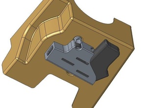 Lenksäule holster passt für ruger lcp ford expedition 07 automotive 3d print model - Mito3D