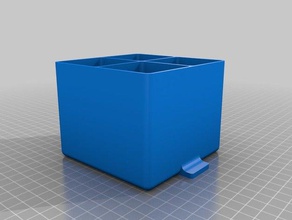 drawer2 containers customized 3d print model - Mito3D