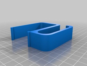 my customized cable holder 2 organization 3d print model - Mito3D