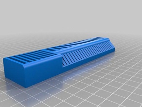 my customized usb stick sd card holder organization 3d print model - Mito3D