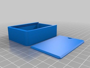 caixa redonda de lidv 70 50 recipientes personalizado 3d print model - Mito3D