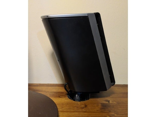 logitech z-2300 desk grommet mount office speaker stand 3D print model - Mito3D