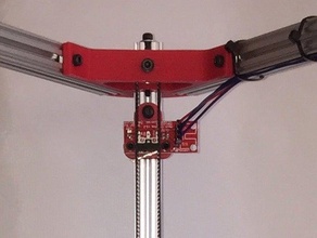 mini kossel adjustable endstop 3d printer parts 3d print model - Mito3D