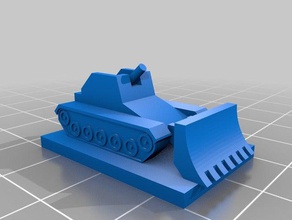 assault breacher panzerkampf toys games 1300 5mm tank ww2 3d print model - Mito3D