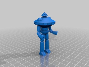 ne 3d de l'impression goldorak goldrake 3d print model - Mito3D