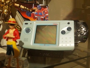stand neogeo pocket video games neo geo retrogaming snk game 3d print model - Mito3D