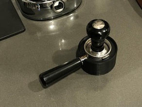 portafilter titular 51mm botomless pavoni a cozinha jantar espresso tamper esspresso 3d print model - Mito3D