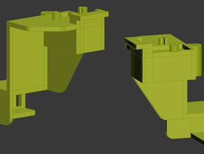 xyz davinci pro zaxiz sensor Halter v1 3d Drucker Teile da vinci 3d print model - Mito3D