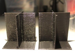 de parede fina superfície teste 3d impressão testes a calibração printdry 3d print model - Mito3D