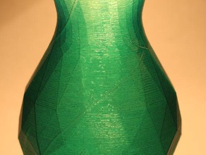 vase erstellt selfcad Form-generator-tool Dekor Blume Blumen-vase Spirale spiral watson 3d print model - Mito3D