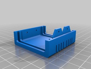 box1 en la parte inferior electrónica personalizado 3d print model - Mito3D
