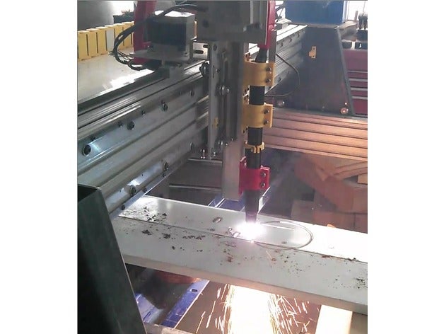 plazma meşale tutucu iç bahar sonda yüklendi makine araçlar 3D print model - Mito3D
