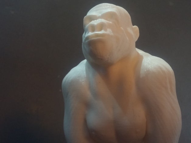 gorilla Tiere 3D print model - Mito3D