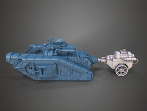 malcador infernus trailer jogos de máquinas tanque tanques a guerra warhammer warhammer40k 40000 40k arma 3d print model - Mito3D