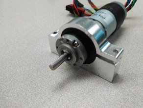 modern robotics motor adapter dc encoder first ftc 2016 mount rotary shaft 3d print model - Mito3D