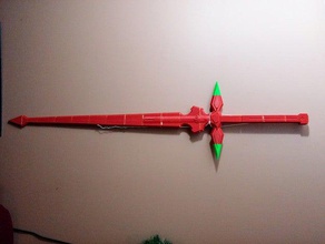 dark repulser espada de arte online adereços 123d design anime cosplay prop arma kirito 3d print model - Mito3D