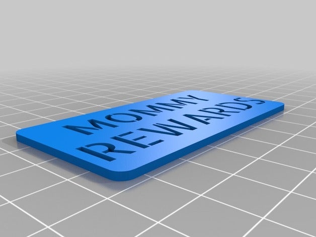 meine angepasste tofs benutzerdefinierte Schablone mommycaps Zeichen logos 3D print model - Mito3D