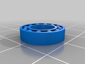 my customized roller bearing hobby 3d print model - Mito3D