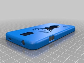 ciervo caso del galaxy s5 móvil teléfono La impresión 3d de la caza el samsung smartphone 3d print model - Mito3D