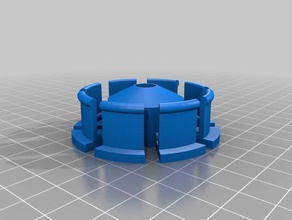 mon paramétrique personnalisé bobine de filament moyeu roulement 608zz 3d l'imprimante accessoires 3d print model - Mito3D