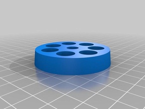 filament spool holder 3d Drucker Zubehör 8mm hatchbox 3d print model - Mito3D