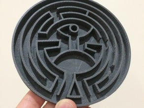 maze westworld toys games cosplay accessory prop hbo puzzle 3d print model - Mito3D
