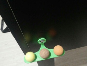 foosball titular de bola organização 3d print model - Mito3D