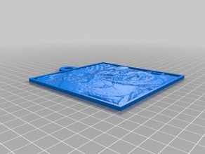 mi personalizados lithopane 2 d arte 3d print model - Mito3D