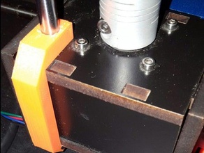 qu-bd oneup rod braces 3d printing printer qubd 3d print model - Mito3D