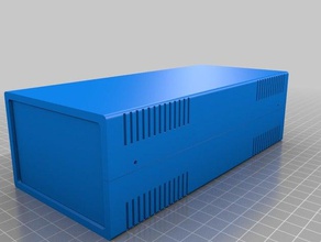 custom box 200x90x60 electronics customized 3d print model - Mito3D