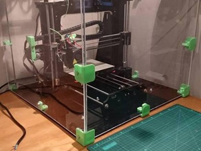 3d printed anet enclosure printing a8 brackets diy diy3dprinting engineering pla prusa stl 3d print model - Mito3D