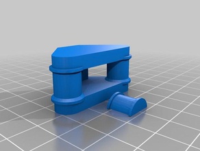 belt tensioner hopefullya little bit stronger 3d printer parts gt2 3d print model - Mito3D