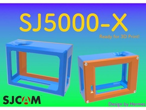 sj5000 durumda kamera sj5000x sjcam 5000 plus 3d print model - Mito3D