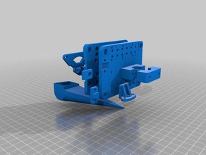 e3d bl touch 2020 printer parts customized 3d print model - Mito3D