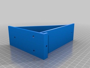 meine angepasste simpel Regal Brett der Wand montieren Organisation 3d print model - Mito3D