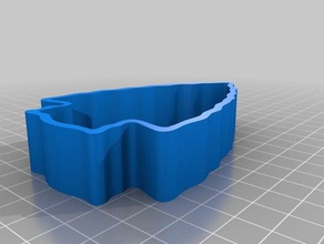 ponta de seta cortador cookie 3d impressão 3d print model - Mito3D