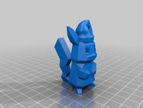 pikachu chapéu de santa flowalistik remix modelos natal pokemon 3d print model - Mito3D