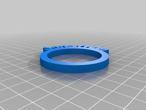 jonathan personalized napkin rings kitchen dining customized 3d print model - Mito3D