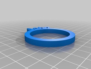 joão personalizado anéis de guardanapo a cozinha jantar 3d print model - Mito3D