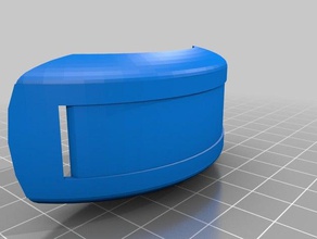 queixo peça capacetes traje 3d print model - Mito3D