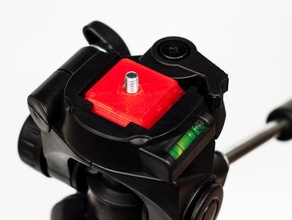hama tripod çabuk plaka kamera 3d print model - Mito3D