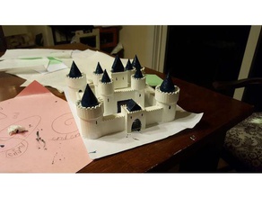 simple castle toys games 3d print model - Mito3D