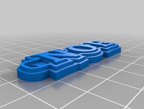 noe llaveros personalizado 3d print model - Mito3D