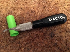 x-acto knife cap tool holders boxes 3d print model - Mito3D