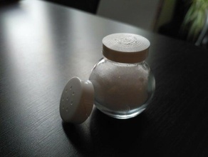 saltshaker-cap kitchen dining pepper salt shaker 3d print model - Mito3D