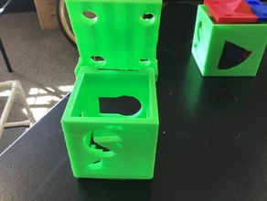 3 pollici puzzle box cubo 3d stampa 3d print model - Mito3D