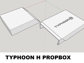 propellor box typhoon rc vehicles propeller storage yuneec 3d print model - Mito3D