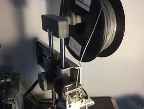 printrbot simple spool-Halter 3d Drucker - Zubehör filament upgrade 3d print model - Mito3D
